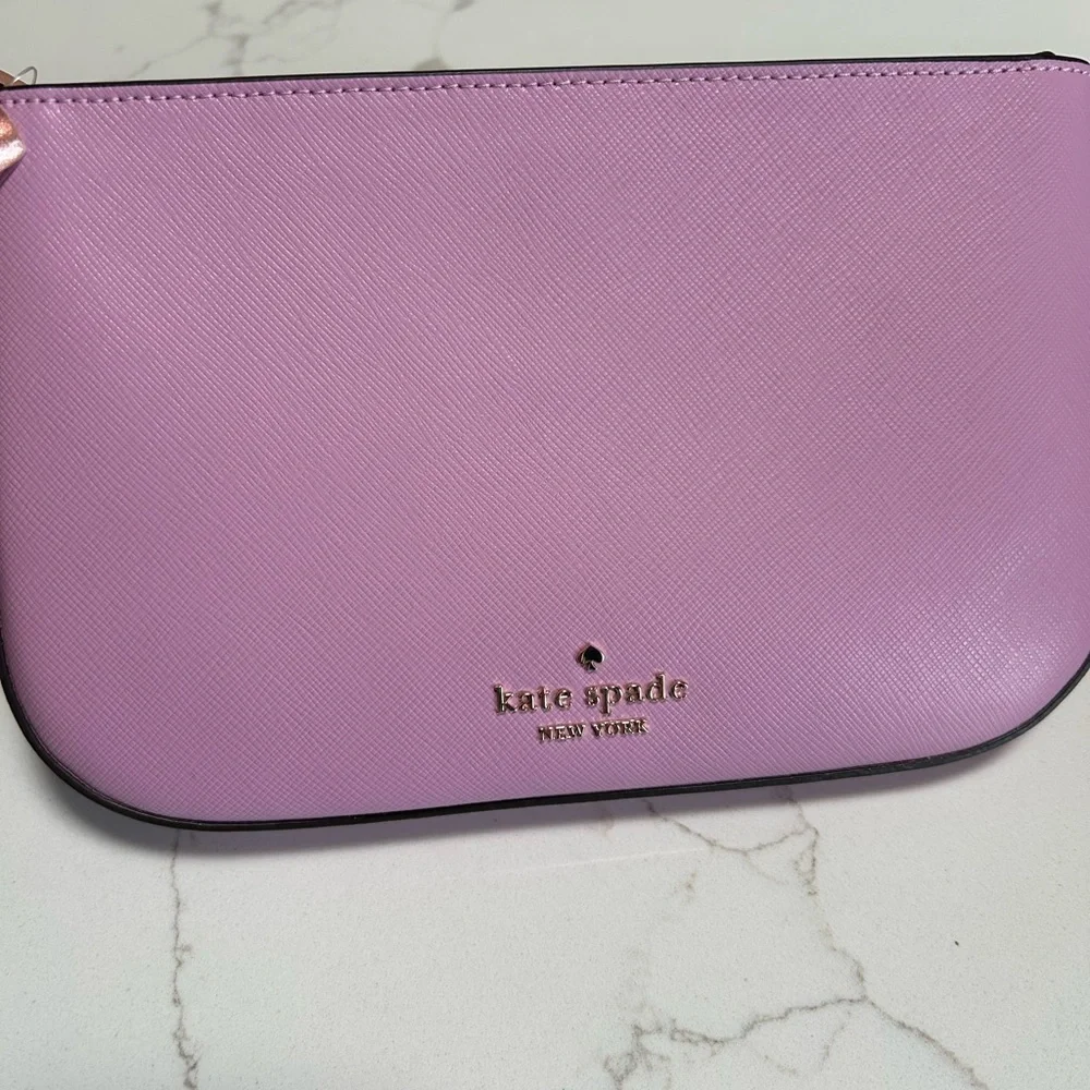 Kate Spade Pink Lavender Pochette Bag